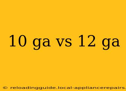 10 ga vs 12 ga