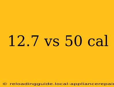 12.7 vs 50 cal