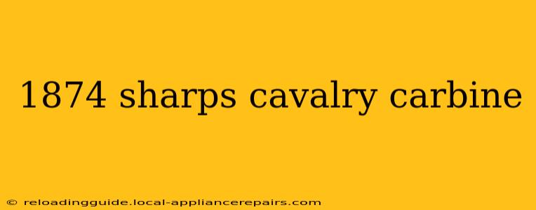 1874 sharps cavalry carbine