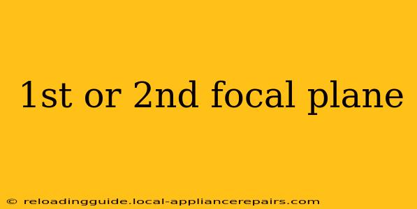 1st or 2nd focal plane