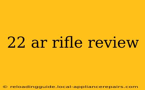 22 ar rifle review