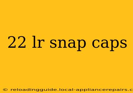 22 lr snap caps