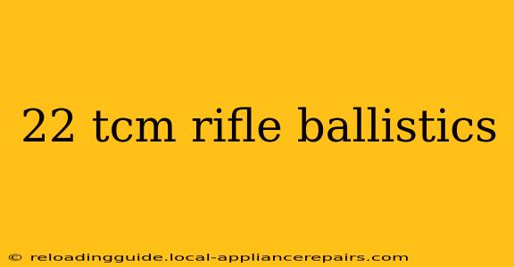 22 tcm rifle ballistics