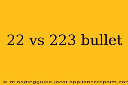 22 vs 223 bullet