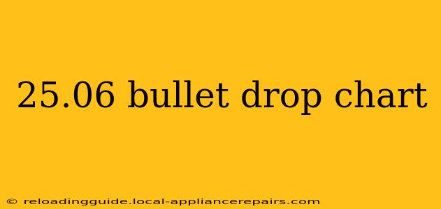 25.06 bullet drop chart