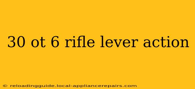 30 ot 6 rifle lever action