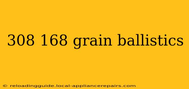 308 168 grain ballistics