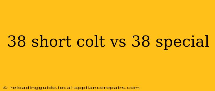 38 short colt vs 38 special