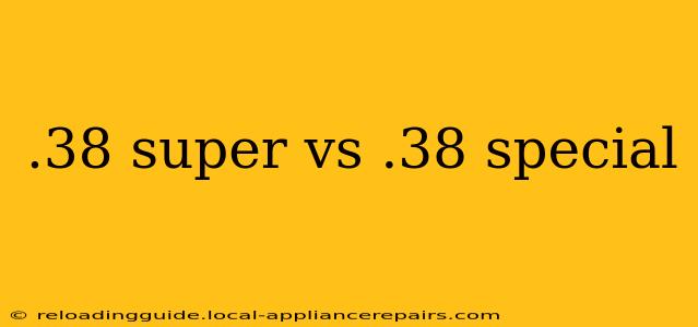 .38 super vs .38 special