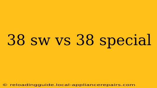 38 sw vs 38 special