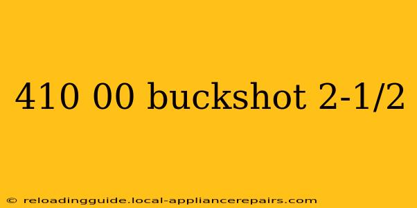 410 00 buckshot 2-1/2