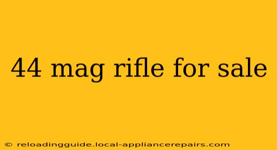 44 mag rifle for sale