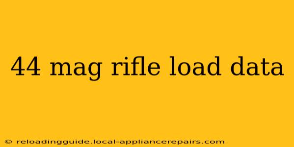 44 mag rifle load data