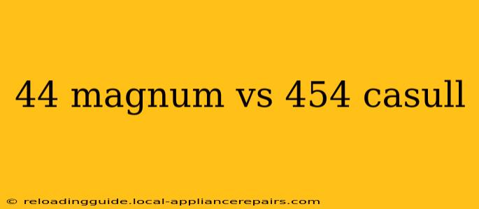 44 magnum vs 454 casull