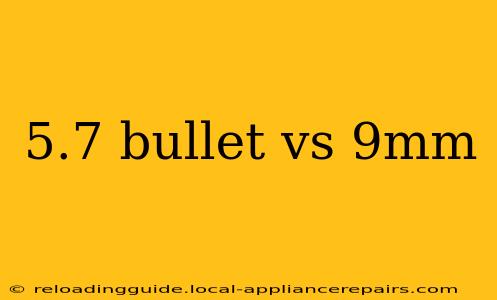 5.7 bullet vs 9mm