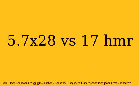 5.7x28 vs 17 hmr