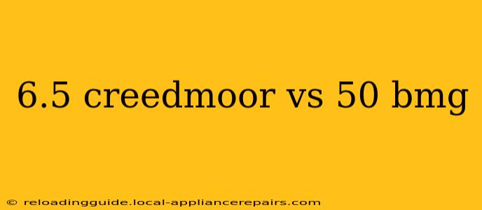 6.5 creedmoor vs 50 bmg