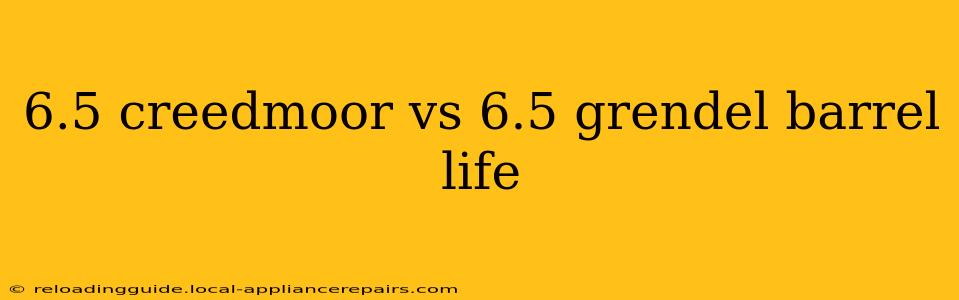 6.5 creedmoor vs 6.5 grendel barrel life