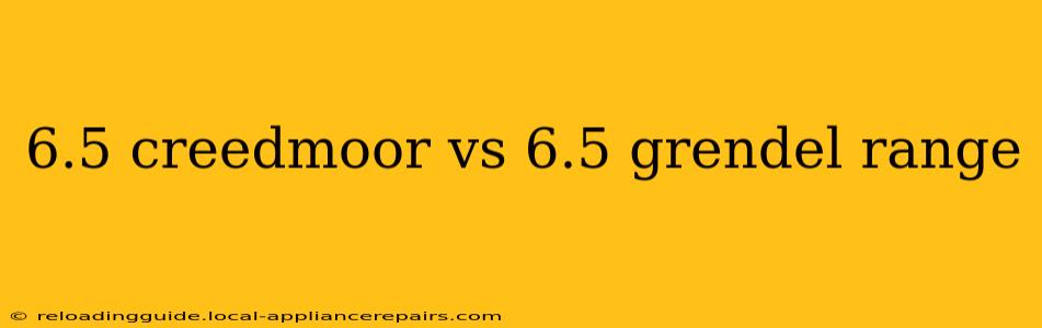 6.5 creedmoor vs 6.5 grendel range