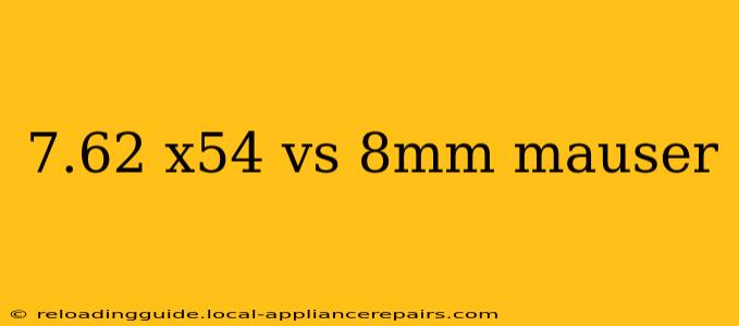 7.62 x54 vs 8mm mauser