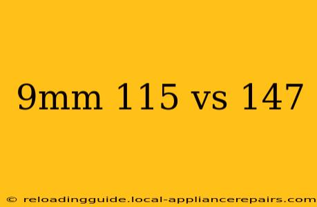 9mm 115 vs 147