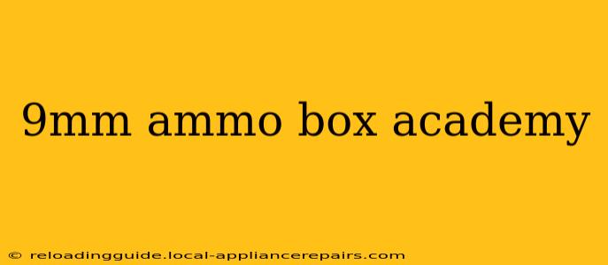 9mm ammo box academy