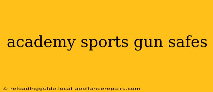 academy sports gun safes