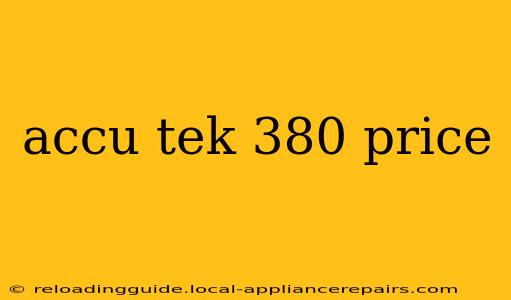 accu tek 380 price