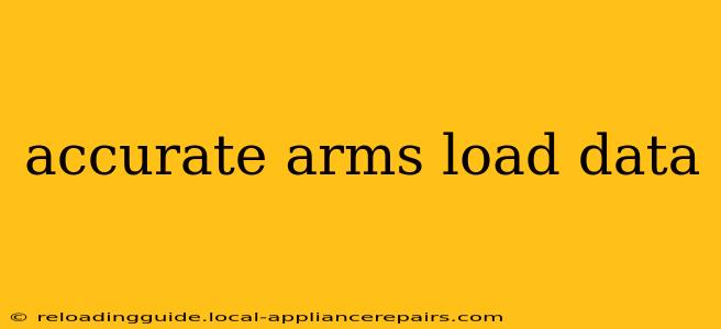 accurate arms load data