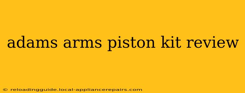 adams arms piston kit review