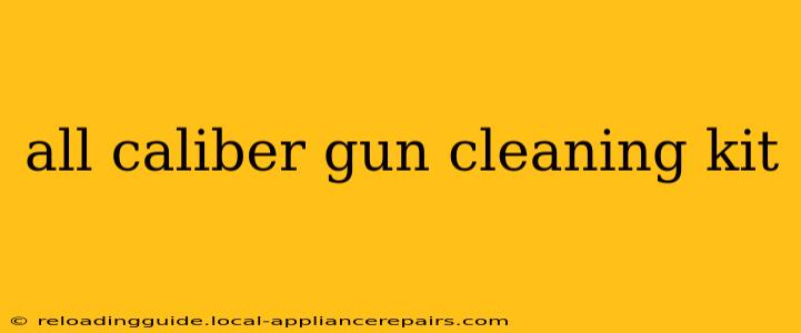 all caliber gun cleaning kit