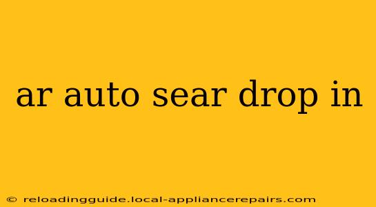 ar auto sear drop in