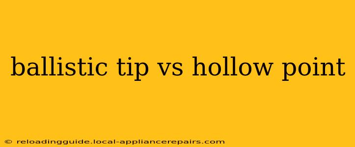 ballistic tip vs hollow point