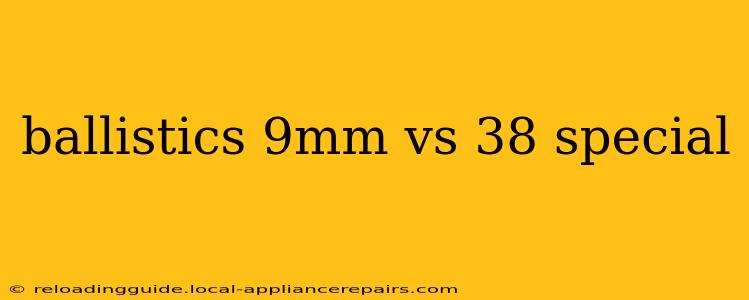 ballistics 9mm vs 38 special