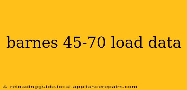 barnes 45-70 load data