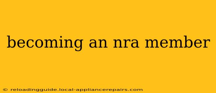 becoming an nra member