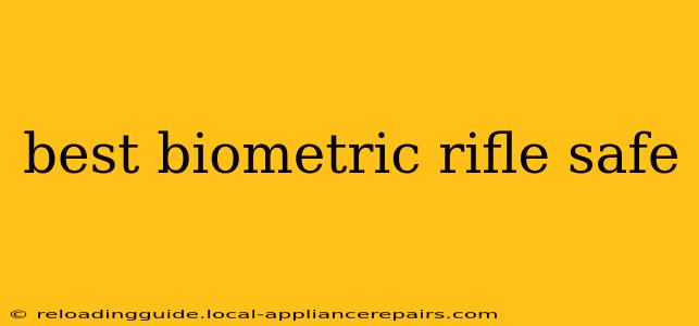 best biometric rifle safe