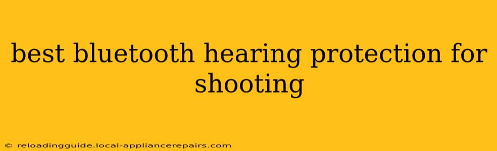 best bluetooth hearing protection for shooting