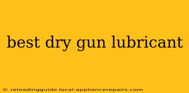 best dry gun lubricant