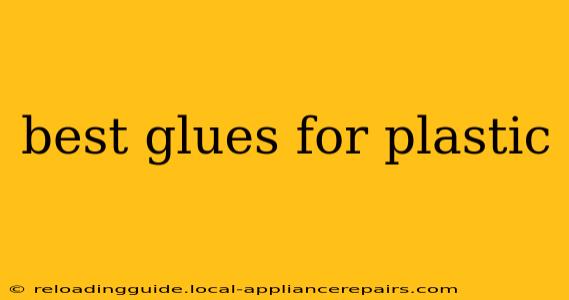 best glues for plastic