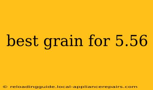 best grain for 5.56