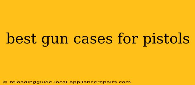 best gun cases for pistols