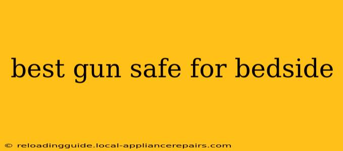 best gun safe for bedside