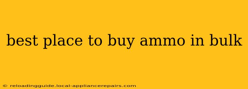 best place to buy ammo in bulk