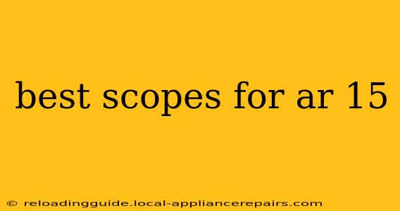 best scopes for ar 15