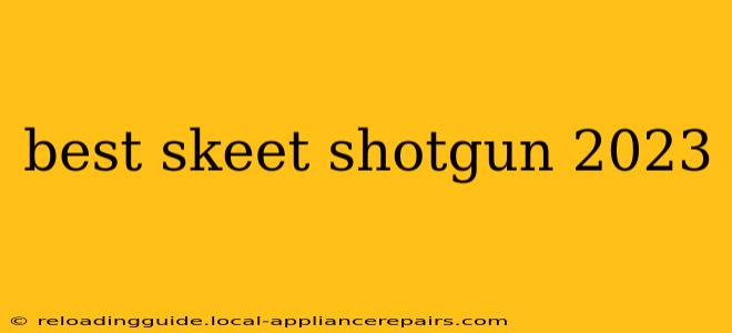 best skeet shotgun 2023