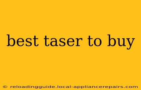 best taser to buy