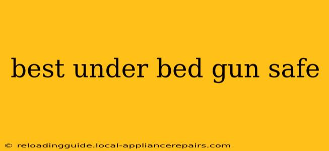 best under bed gun safe