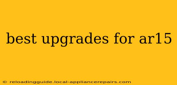 best upgrades for ar15