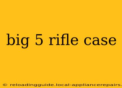 big 5 rifle case